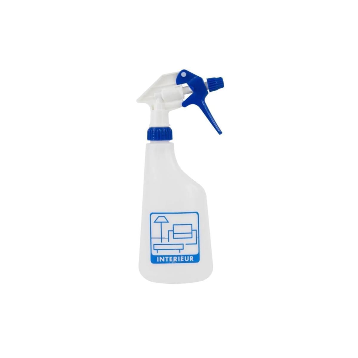 Sprayflacon met pictogram interieur 600ml Blauw